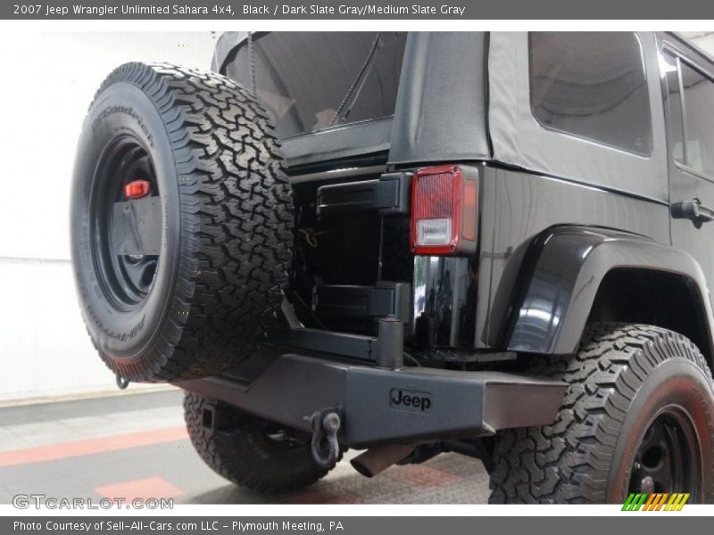 Black / Dark Slate Gray/Medium Slate Gray 2007 Jeep Wrangler Unlimited Sahara 4x4