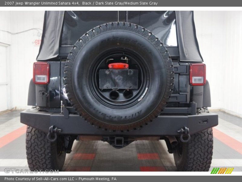 Black / Dark Slate Gray/Medium Slate Gray 2007 Jeep Wrangler Unlimited Sahara 4x4