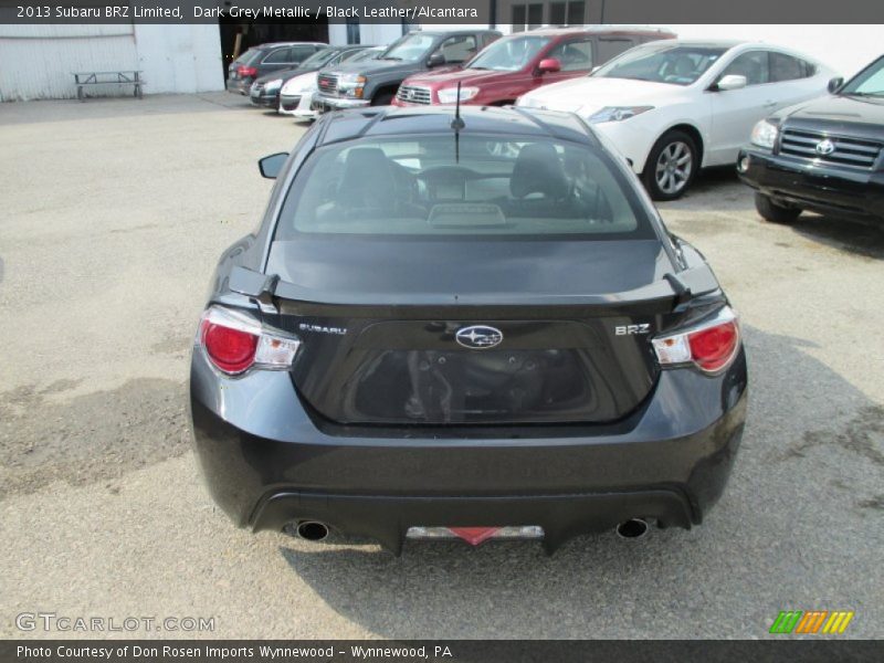 Dark Grey Metallic / Black Leather/Alcantara 2013 Subaru BRZ Limited