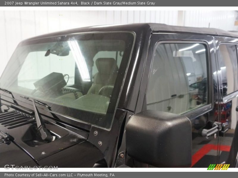 Black / Dark Slate Gray/Medium Slate Gray 2007 Jeep Wrangler Unlimited Sahara 4x4