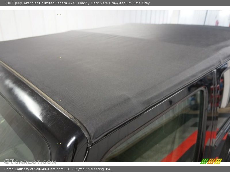 Black / Dark Slate Gray/Medium Slate Gray 2007 Jeep Wrangler Unlimited Sahara 4x4