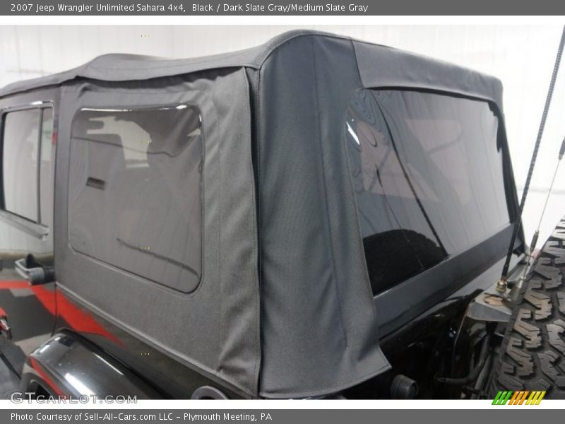Black / Dark Slate Gray/Medium Slate Gray 2007 Jeep Wrangler Unlimited Sahara 4x4