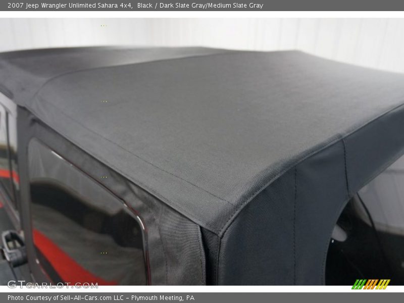 Black / Dark Slate Gray/Medium Slate Gray 2007 Jeep Wrangler Unlimited Sahara 4x4