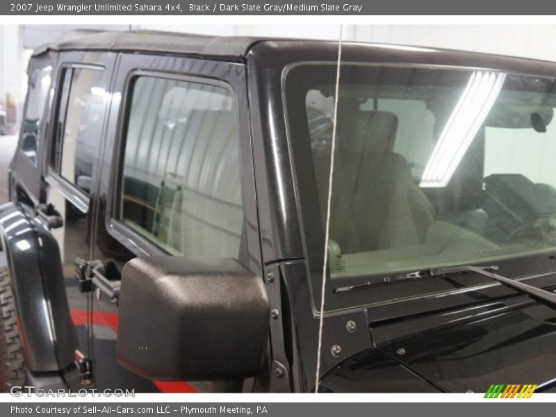 Black / Dark Slate Gray/Medium Slate Gray 2007 Jeep Wrangler Unlimited Sahara 4x4