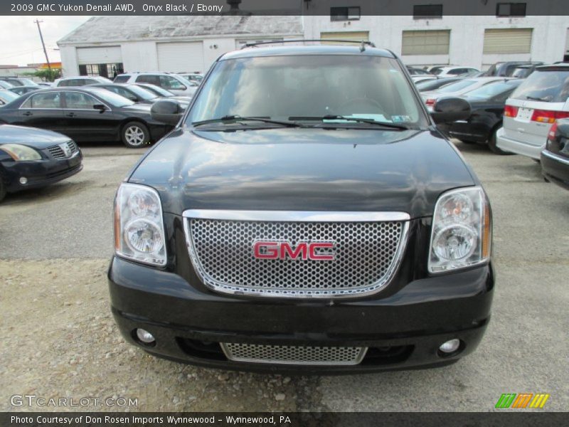 Onyx Black / Ebony 2009 GMC Yukon Denali AWD