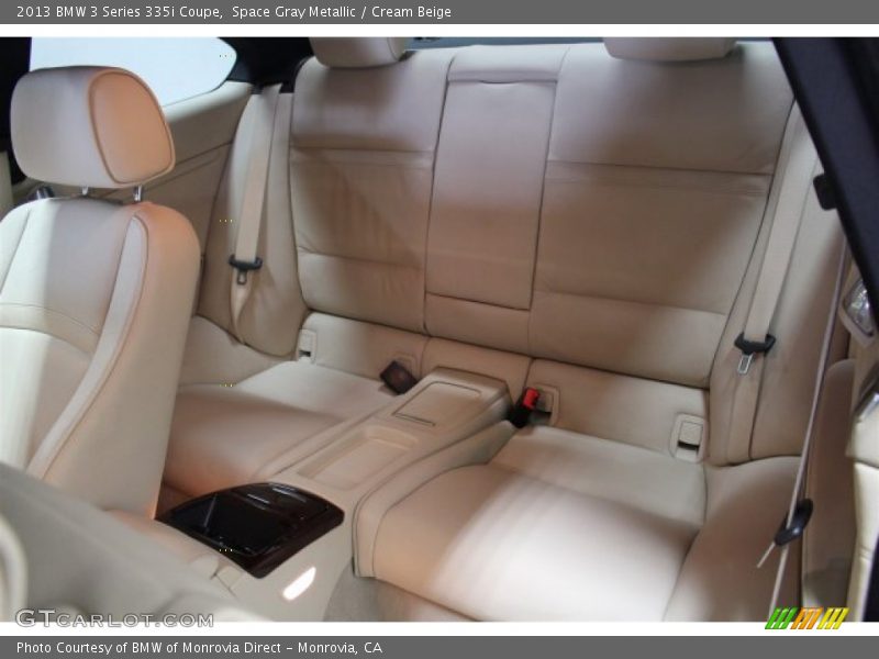 Space Gray Metallic / Cream Beige 2013 BMW 3 Series 335i Coupe