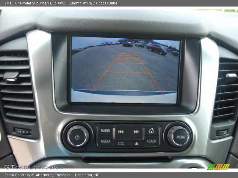 Summit White / Cocoa/Dune 2015 Chevrolet Suburban LTZ 4WD