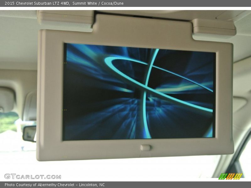 Summit White / Cocoa/Dune 2015 Chevrolet Suburban LTZ 4WD