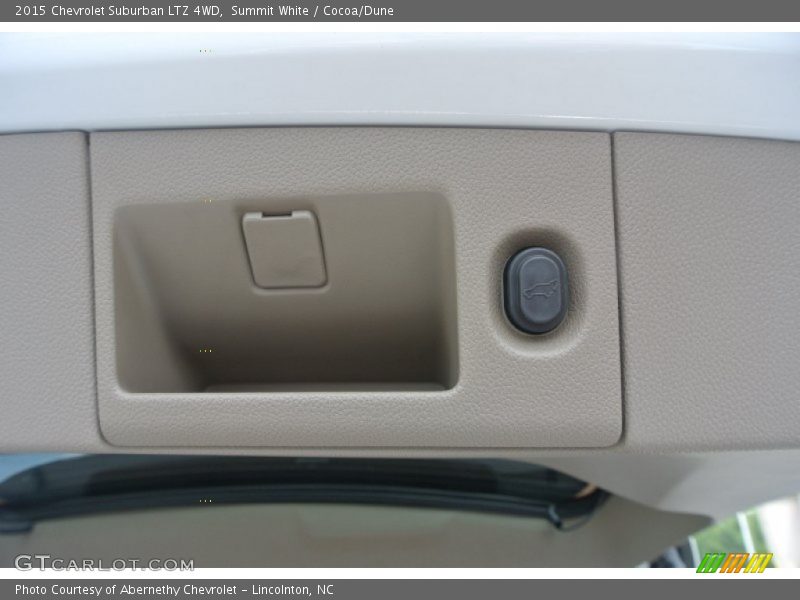 Summit White / Cocoa/Dune 2015 Chevrolet Suburban LTZ 4WD