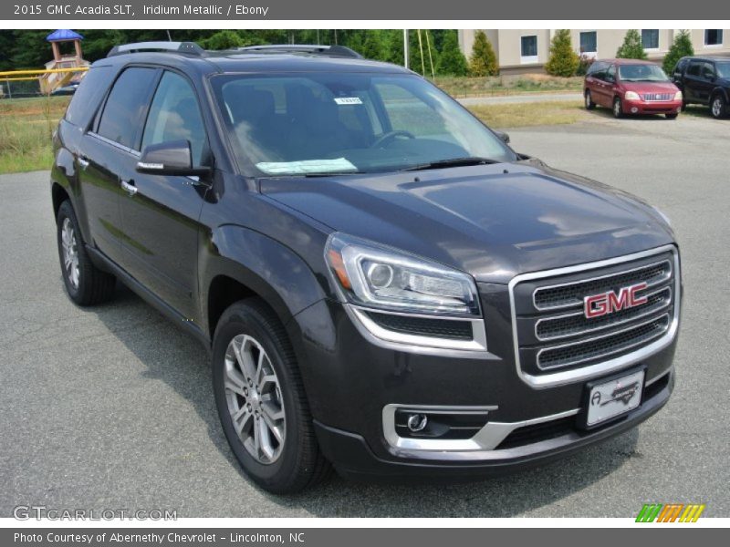 Iridium Metallic / Ebony 2015 GMC Acadia SLT
