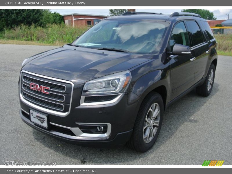 Iridium Metallic / Ebony 2015 GMC Acadia SLT