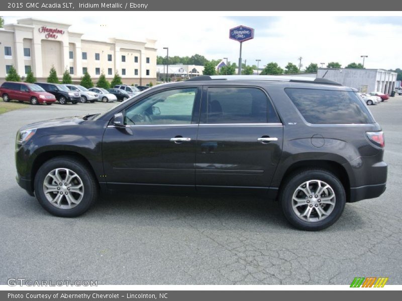 Iridium Metallic / Ebony 2015 GMC Acadia SLT