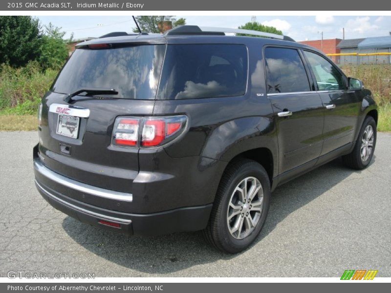 Iridium Metallic / Ebony 2015 GMC Acadia SLT