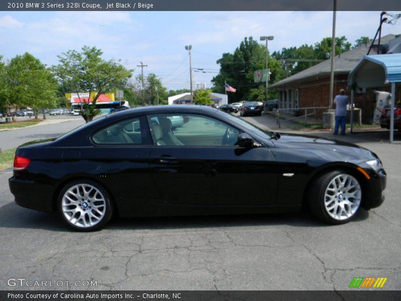Jet Black / Beige 2010 BMW 3 Series 328i Coupe