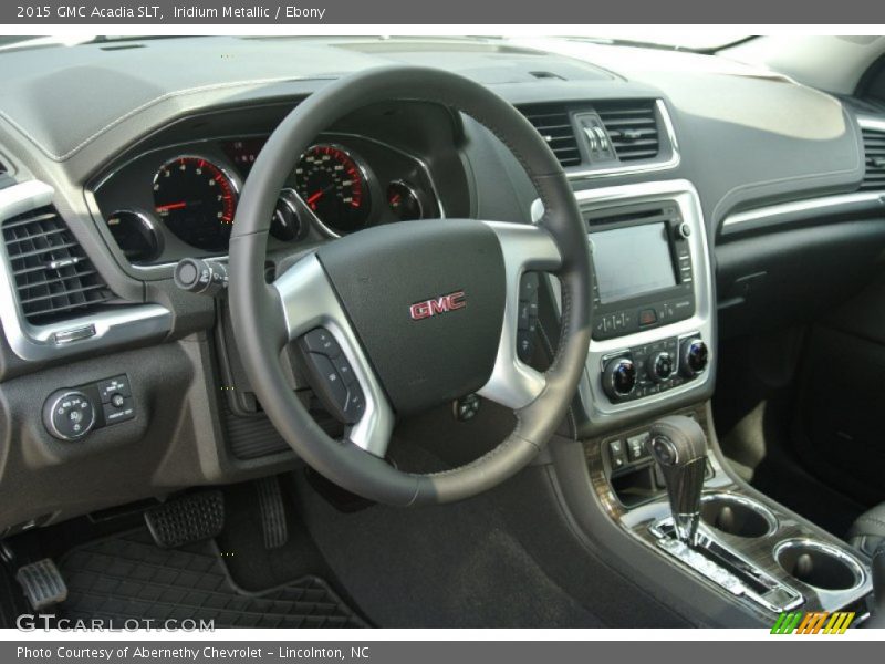 Iridium Metallic / Ebony 2015 GMC Acadia SLT