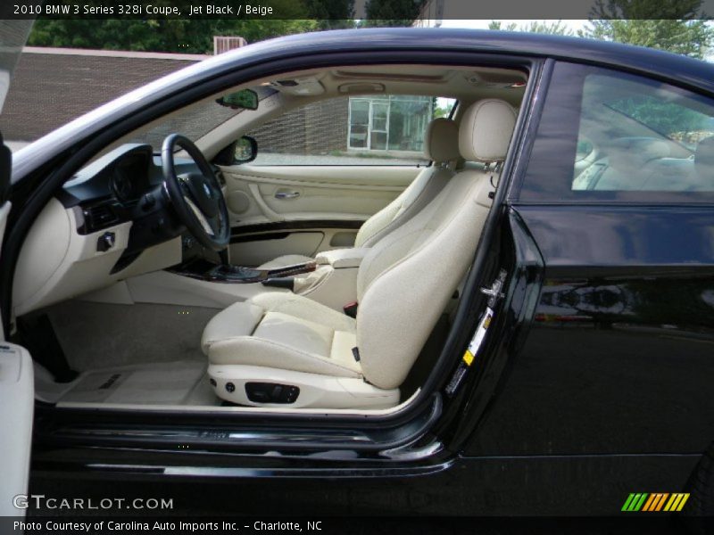 Jet Black / Beige 2010 BMW 3 Series 328i Coupe