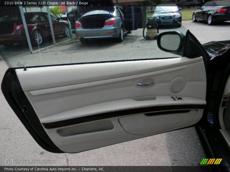 Jet Black / Beige 2010 BMW 3 Series 328i Coupe