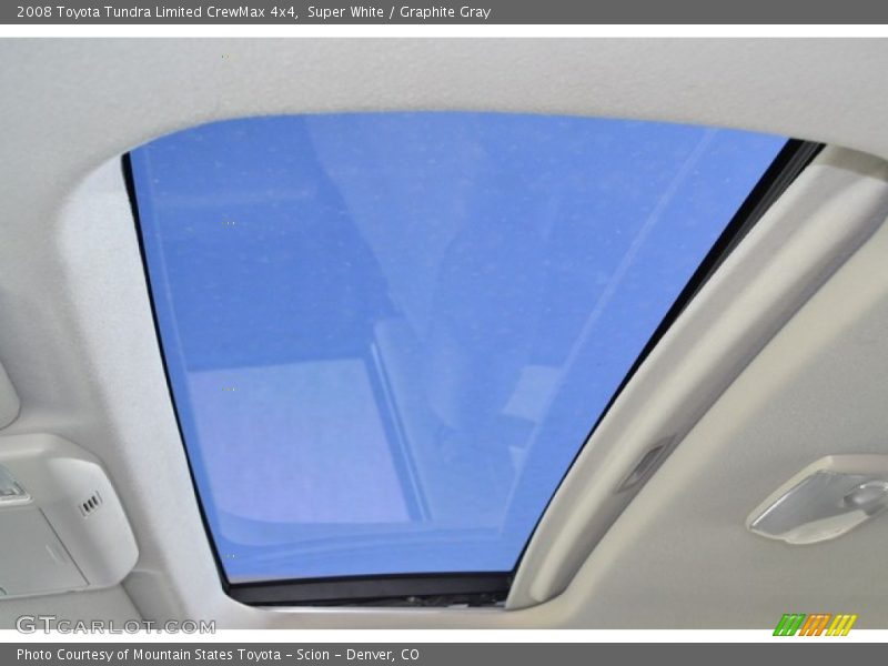 Super White / Graphite Gray 2008 Toyota Tundra Limited CrewMax 4x4