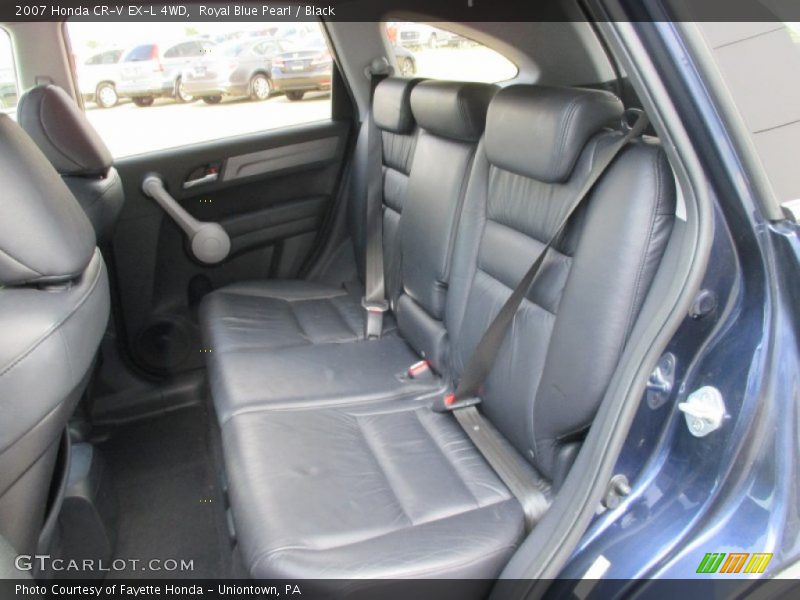 Royal Blue Pearl / Black 2007 Honda CR-V EX-L 4WD