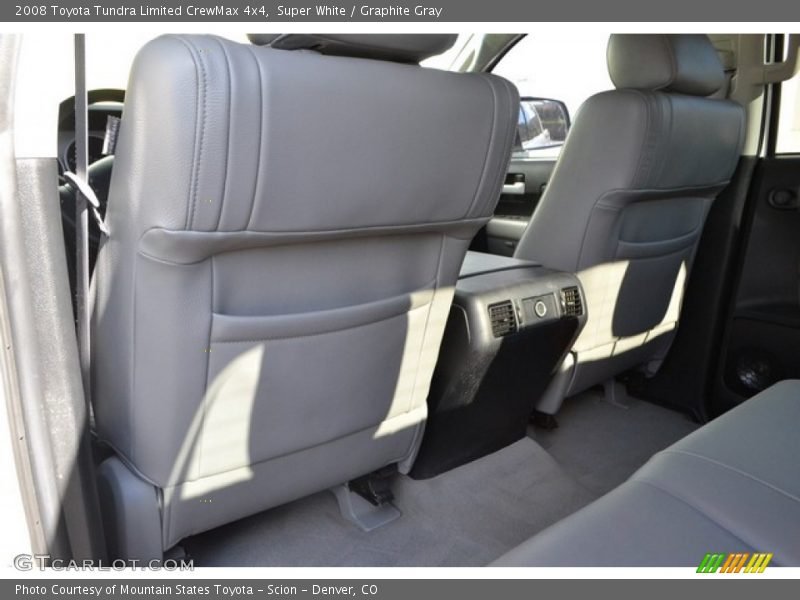 Super White / Graphite Gray 2008 Toyota Tundra Limited CrewMax 4x4