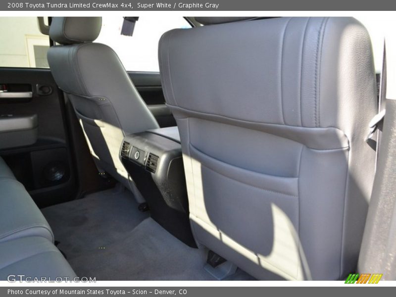 Super White / Graphite Gray 2008 Toyota Tundra Limited CrewMax 4x4