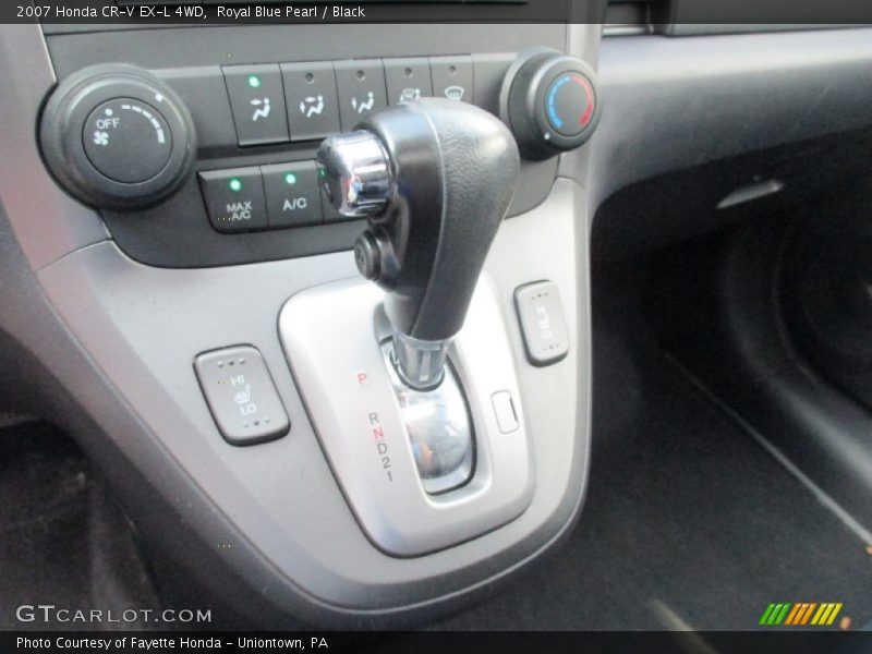 Royal Blue Pearl / Black 2007 Honda CR-V EX-L 4WD