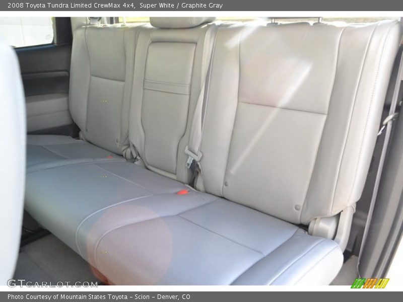 Super White / Graphite Gray 2008 Toyota Tundra Limited CrewMax 4x4