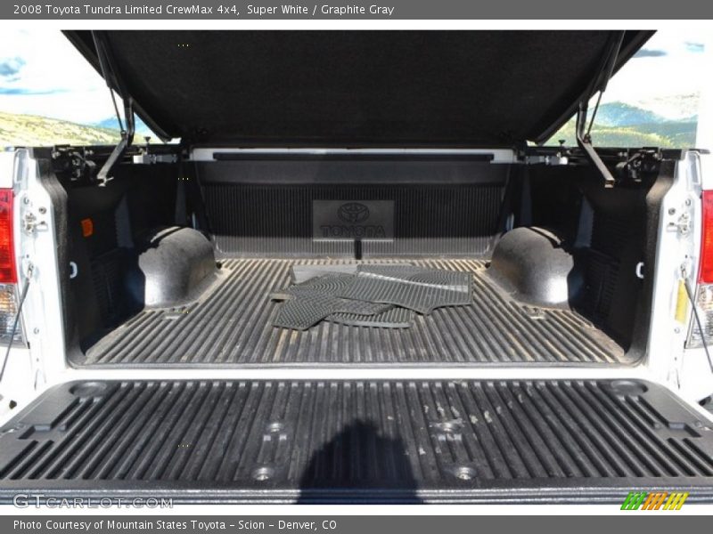 Super White / Graphite Gray 2008 Toyota Tundra Limited CrewMax 4x4