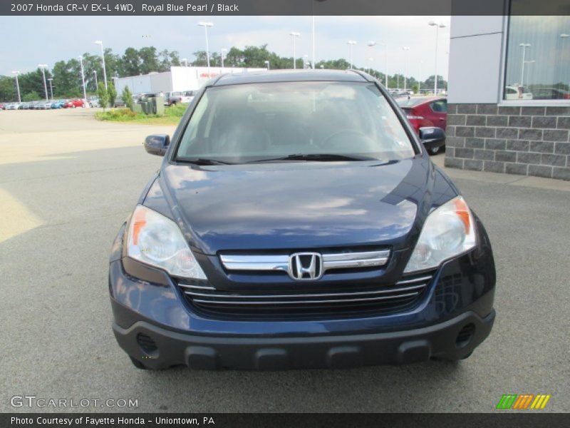 Royal Blue Pearl / Black 2007 Honda CR-V EX-L 4WD