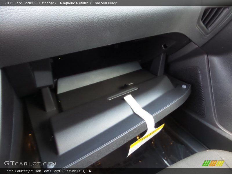 Magnetic Metallic / Charcoal Black 2015 Ford Focus SE Hatchback