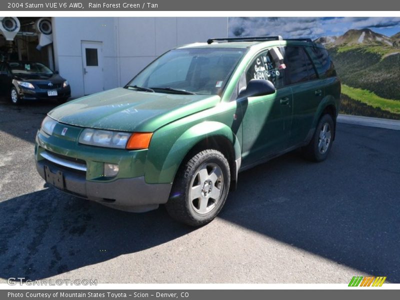 Rain Forest Green / Tan 2004 Saturn VUE V6 AWD
