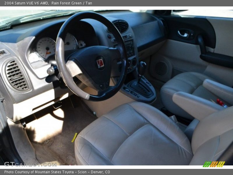 Rain Forest Green / Tan 2004 Saturn VUE V6 AWD