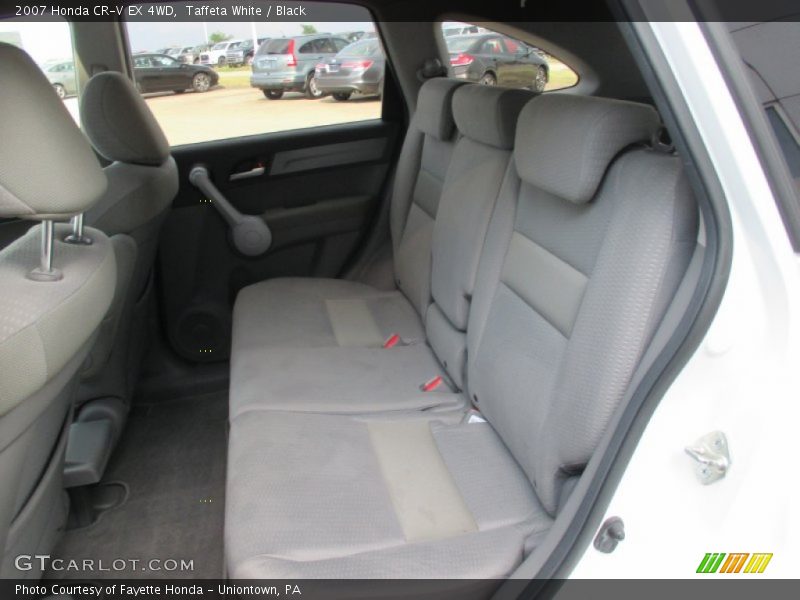 Taffeta White / Black 2007 Honda CR-V EX 4WD