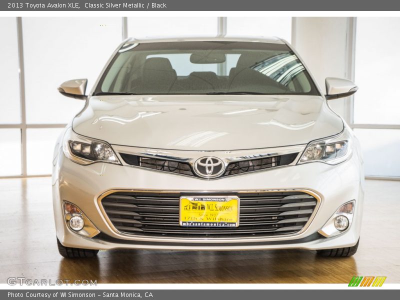 Classic Silver Metallic / Black 2013 Toyota Avalon XLE