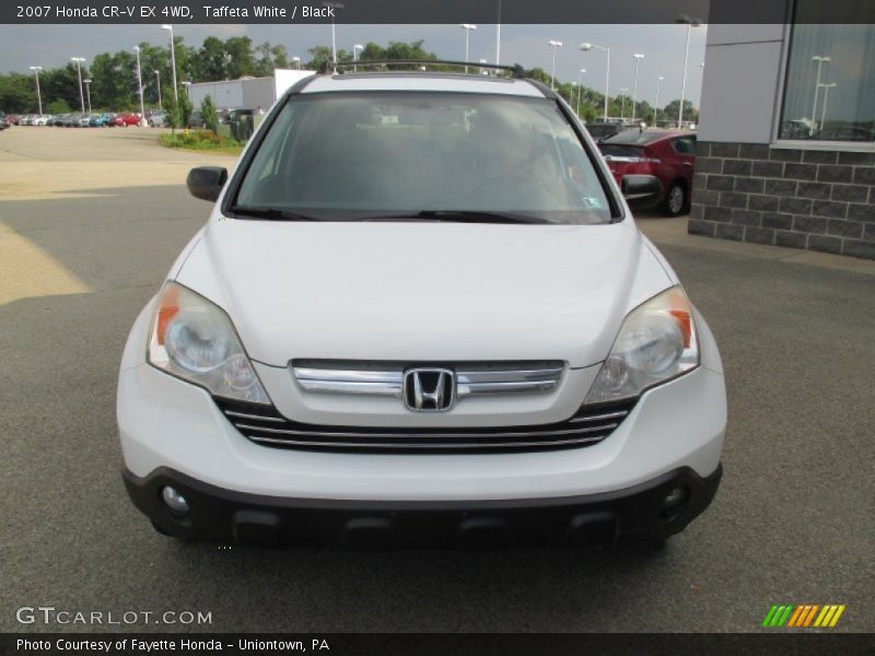 Taffeta White / Black 2007 Honda CR-V EX 4WD
