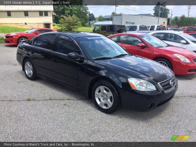 Super Black / Frost 2003 Nissan Altima 2.5 S