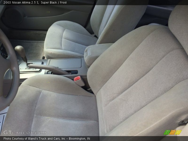 Super Black / Frost 2003 Nissan Altima 2.5 S