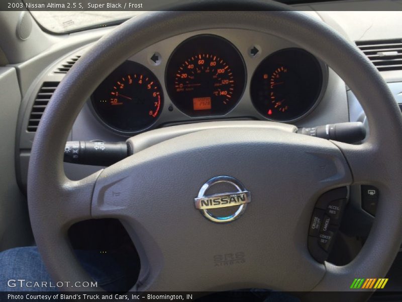 Super Black / Frost 2003 Nissan Altima 2.5 S