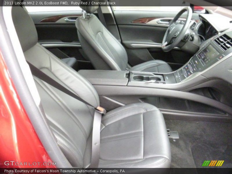 Ruby Red / Charcoal Black 2013 Lincoln MKZ 2.0L EcoBoost FWD