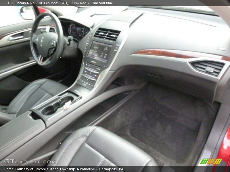 Ruby Red / Charcoal Black 2013 Lincoln MKZ 2.0L EcoBoost FWD