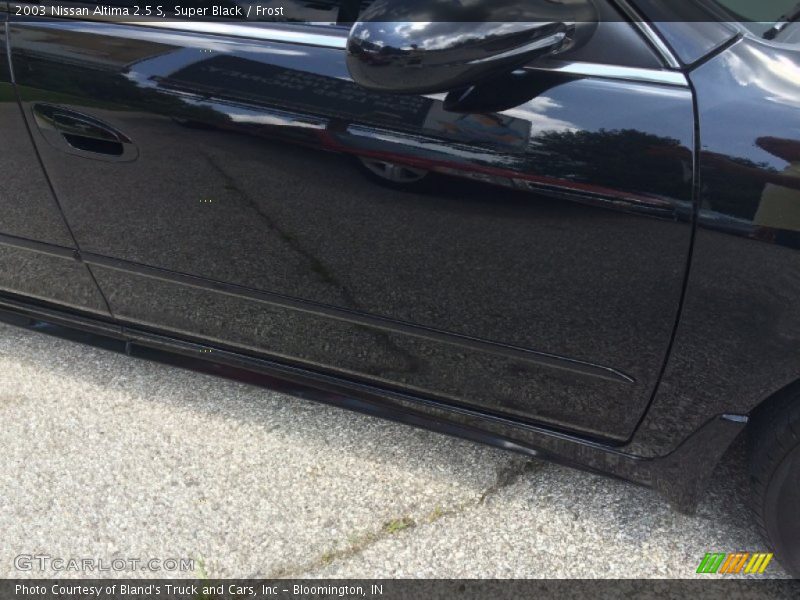 Super Black / Frost 2003 Nissan Altima 2.5 S