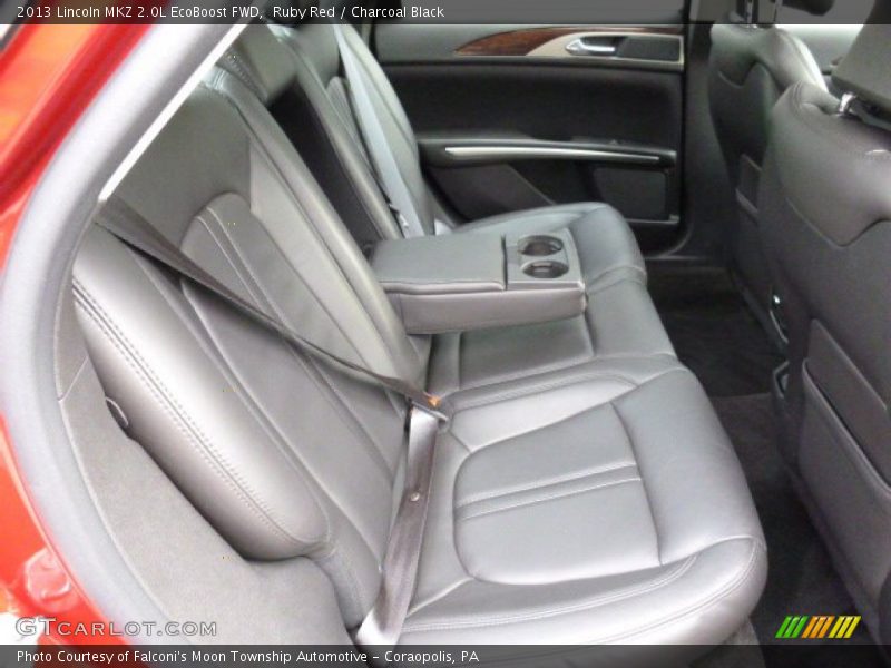 Ruby Red / Charcoal Black 2013 Lincoln MKZ 2.0L EcoBoost FWD