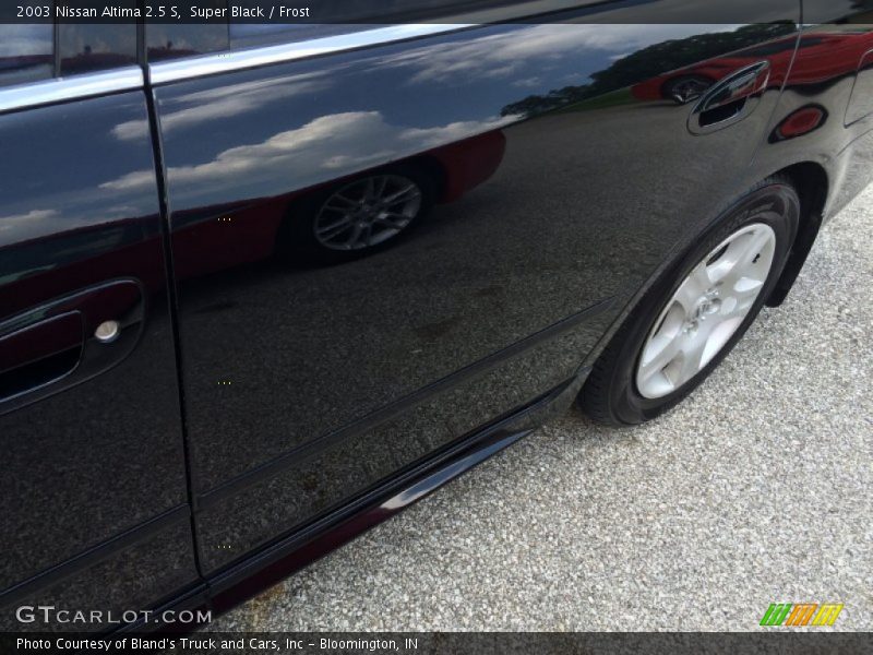 Super Black / Frost 2003 Nissan Altima 2.5 S