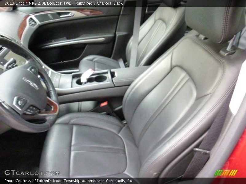 Ruby Red / Charcoal Black 2013 Lincoln MKZ 2.0L EcoBoost FWD