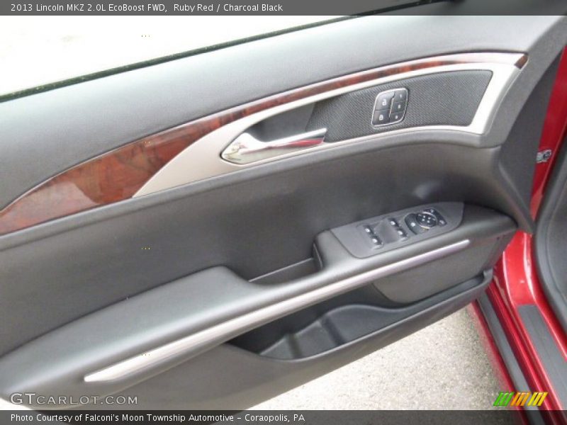 Ruby Red / Charcoal Black 2013 Lincoln MKZ 2.0L EcoBoost FWD