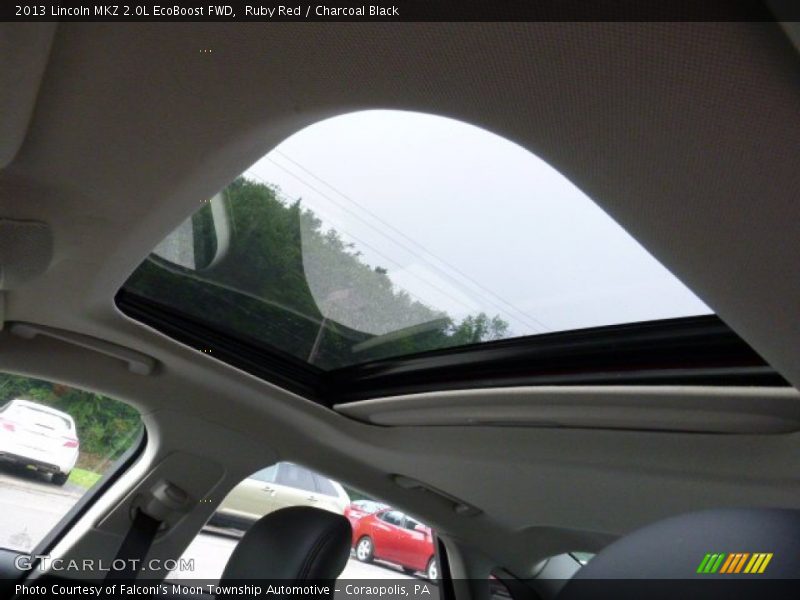 Ruby Red / Charcoal Black 2013 Lincoln MKZ 2.0L EcoBoost FWD