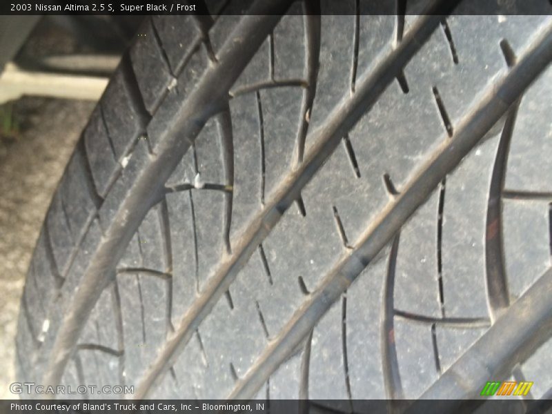 Super Black / Frost 2003 Nissan Altima 2.5 S