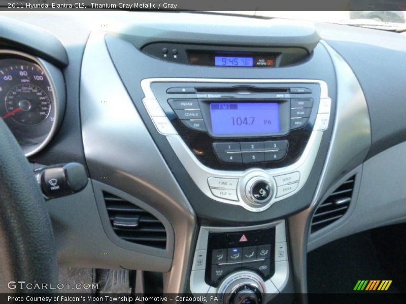 Titanium Gray Metallic / Gray 2011 Hyundai Elantra GLS