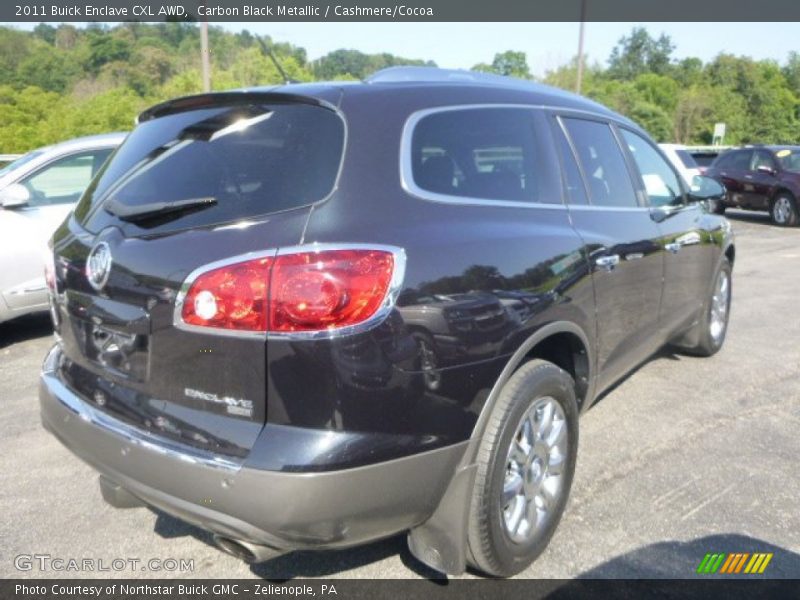 Carbon Black Metallic / Cashmere/Cocoa 2011 Buick Enclave CXL AWD