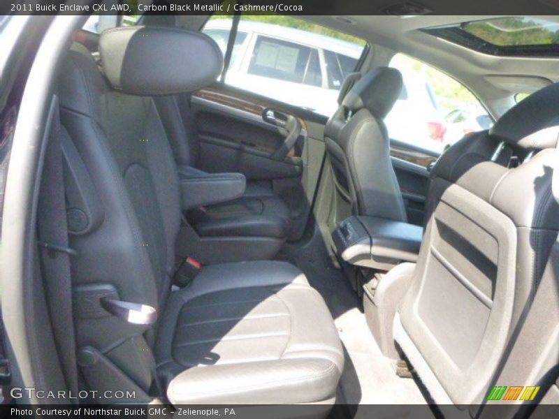 Carbon Black Metallic / Cashmere/Cocoa 2011 Buick Enclave CXL AWD